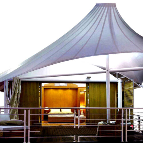 Mattioli Legnami Viterbo copertura tenda glamping